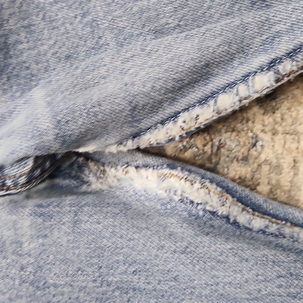 Re/done Levis Button Fly Straight Leg Jeans - Picture 5 of 10